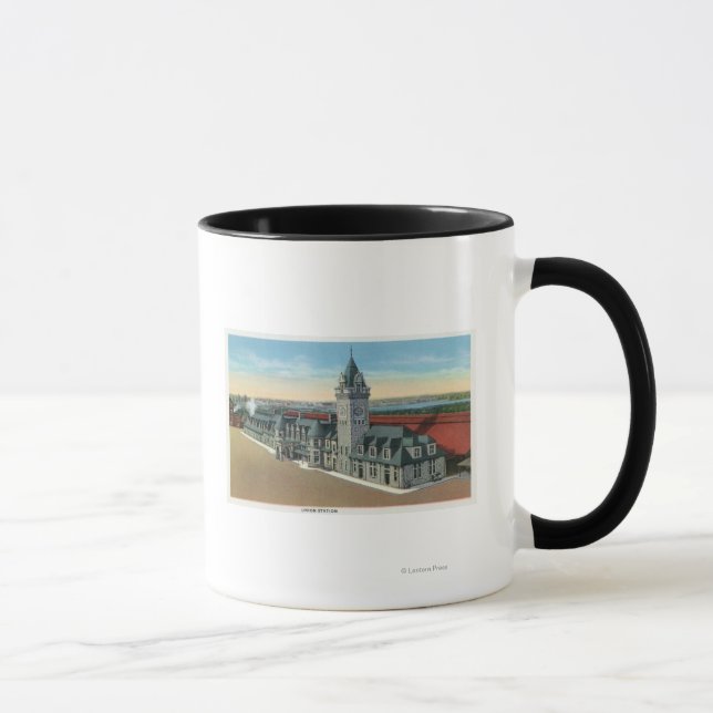 Portland, MaineExterior View of Union Station Mug (Right)