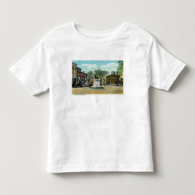 Portland, MaineLongfellow Monument and Square Toddler T-shirt (Front)