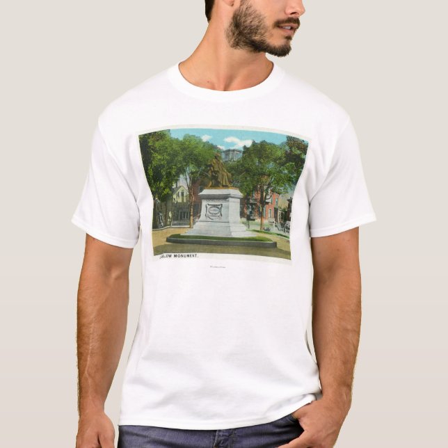 Portland, MaineOverhead View of Portland T-Shirt (Front)