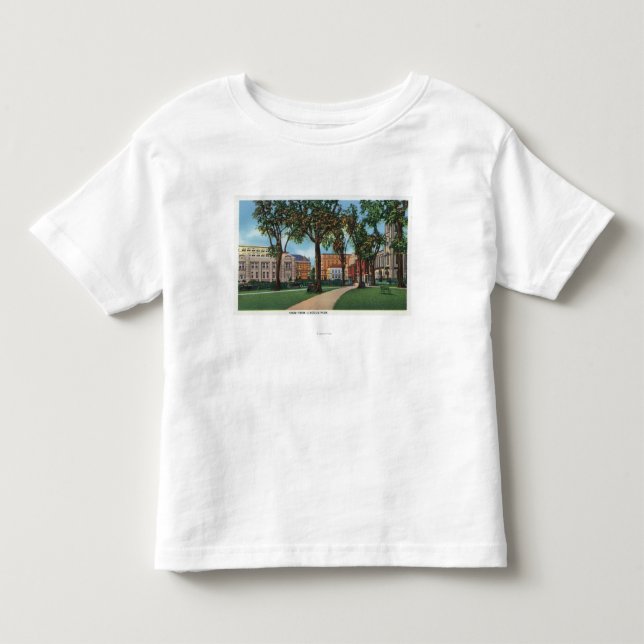 Portland, MaineScenic View from Lincoln Park Toddler T-shirt (Front)