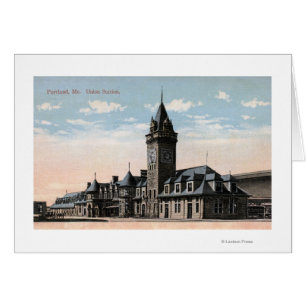 Portland, MaineUnion Station Railroad View Cards