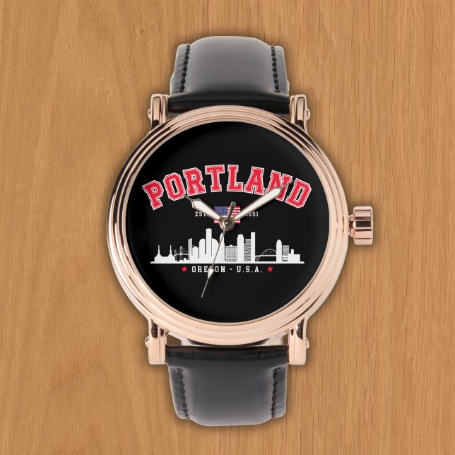 Portland Modern Skyline city Watch (Creator Uploaded)