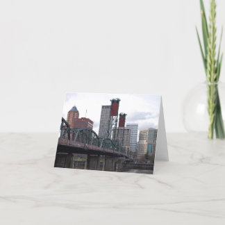 Portland, OR Downtown Card