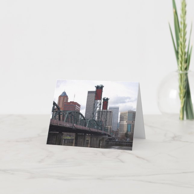 Portland, OR Downtown Card (Front)