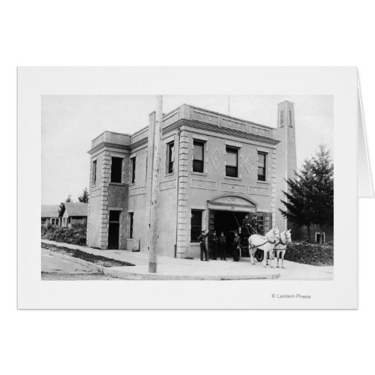 Portland, OR Fire Station #30 Horse Cart (Front Horizontal)