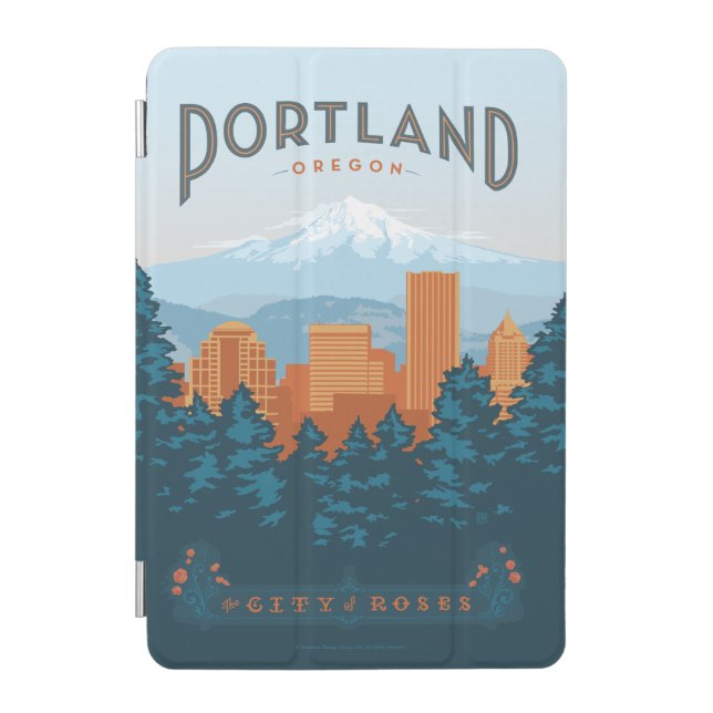 Portland, OR iPad Mini Cover (Front)