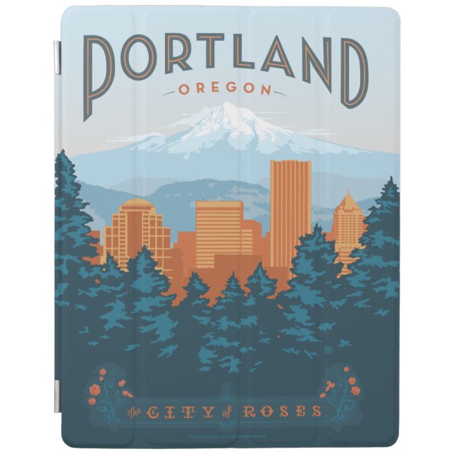 Portland, OR iPad Smart Cover (Front)