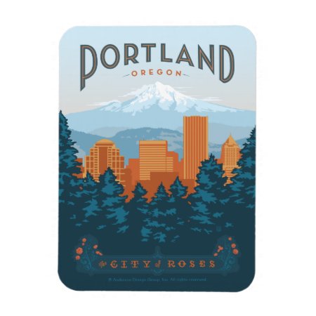Portland, Or Magnet