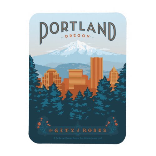 Portland OR Magnet