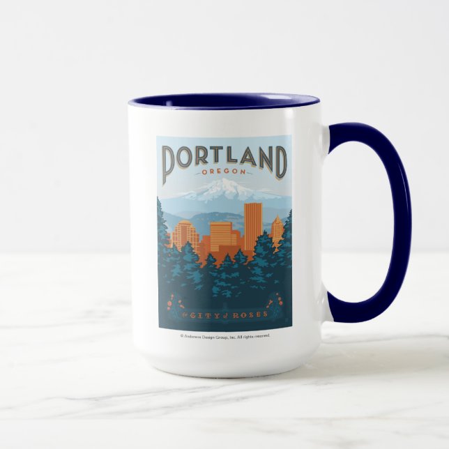 Portland, OR Mug (Right)