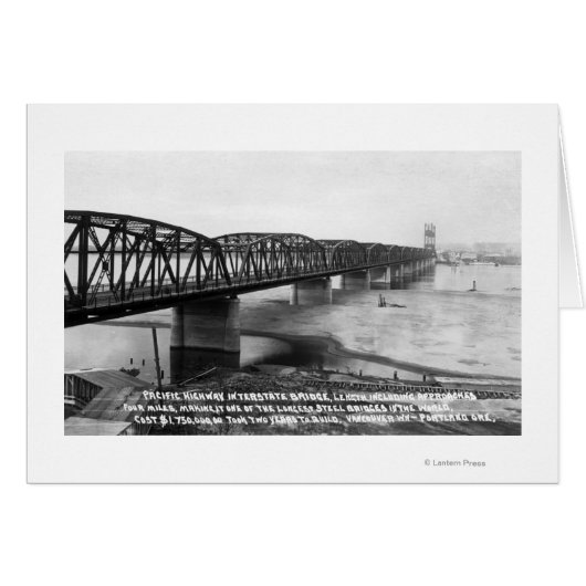 Portland, OR Pacific Highway Interstate Bridge (Front Horizontal)