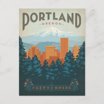 Portland  Or Postcard by AndersonDesignGroup at Zazzle