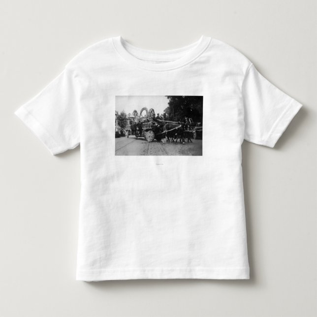 Portland, OR Rose Festival Parade Horses Toddler T-shirt (Front)