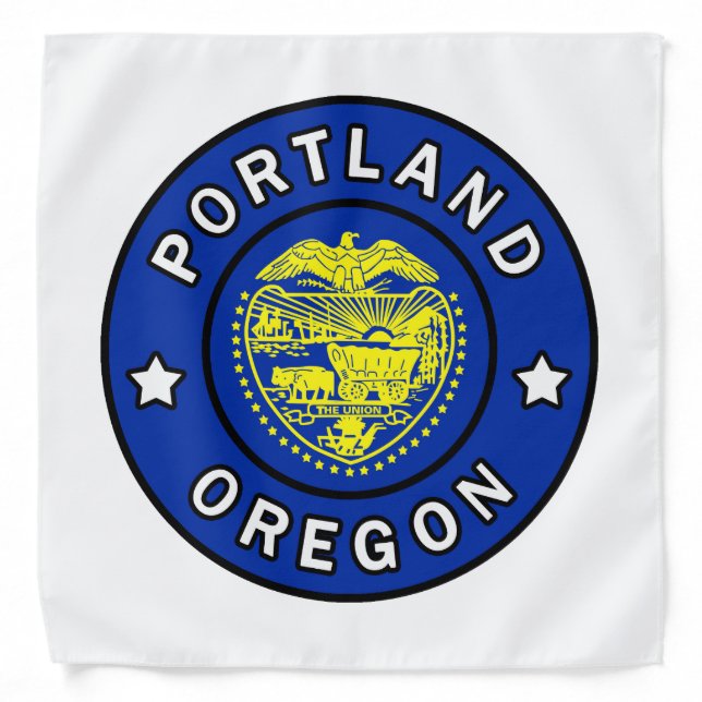 Portland Oregon Bandana (Front)
