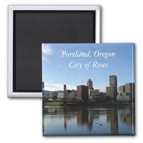 Portland Oregon _ City of Roses Magnet