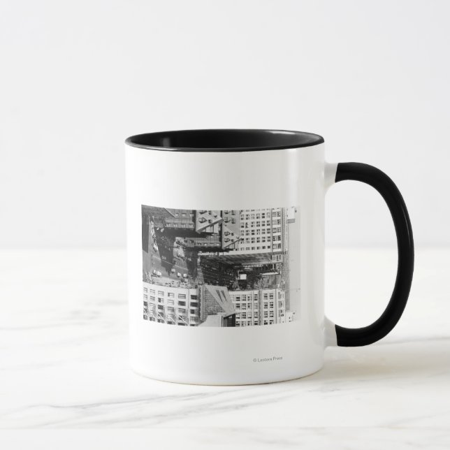 Portland, Oregon City View of 6th Avenue Mug (Right)