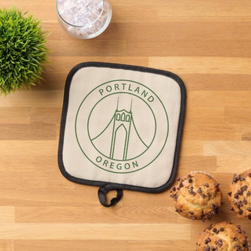 Portland Oregon Design Pot Holder