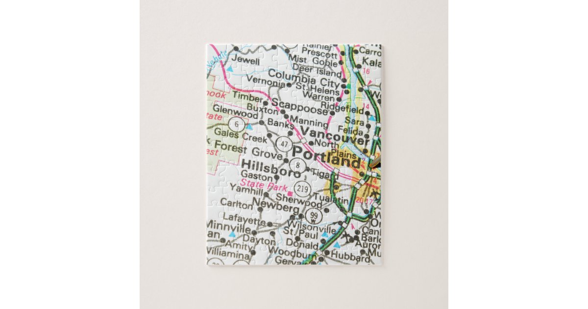 Portland, Oregon Jigsaw Puzzle