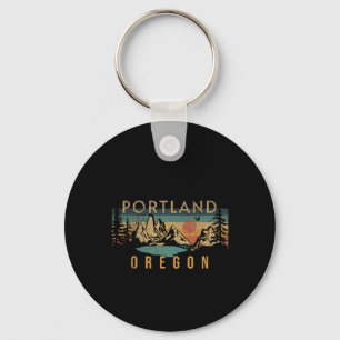Portland Oregon Keychain