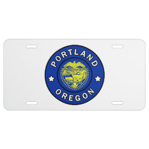 Portland Oregon License Plate