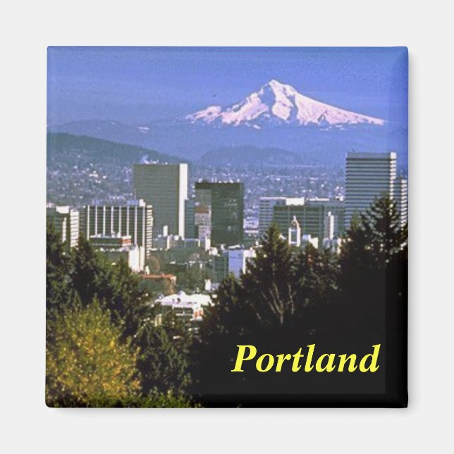 portland oregon magnet (Front)