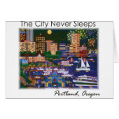 Portland Oregon @ Night (Front Horizontal)