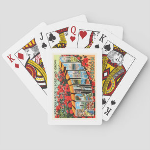 Portland Oregon OR Old Vintage Travel Souvenir Poker Cards