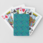 Portland Oregon PDX Airport Carpet Bicycle Playing Cards