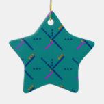 Portland Oregon PDX Airport Carpet Ceramic Ornament