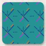Portland Oregon PDX Airport Carpet Coaster