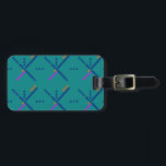 Portland Oregon PDX Airport Carpet Luggage Tag<br><div class="desc">Portland,  OR PDX airport carpet.</div>