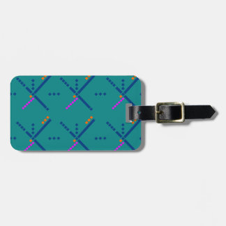 Portland Oregon PDX Airport Carpet Luggage Tag