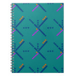 Portland Oregon PDX Airport Carpet Notebook