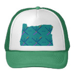 Portland Oregon PDX Airport Carpet Trucker Hat