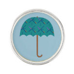 Portland Oregon PDX Airport Carpet Umbrella Pin
