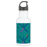 Portland Oregon PDX Airport Carpet Water Bottle