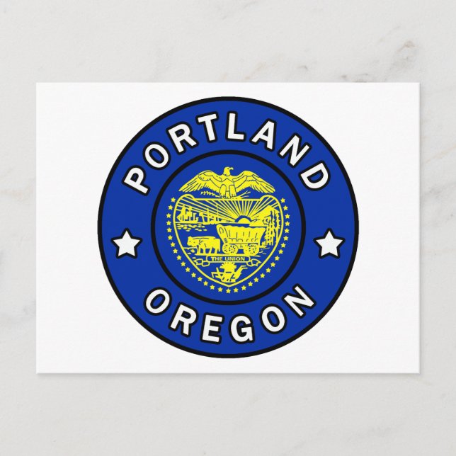 Portland Oregon Postcard (Front)