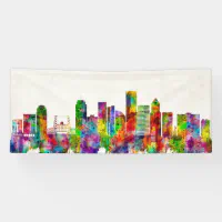 St. Louis Missouri Skyline Kids Zip Hoodie by NextWay Art