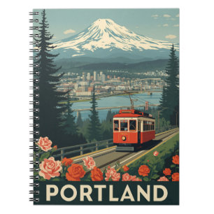 Portland Oregon Travel Notebook