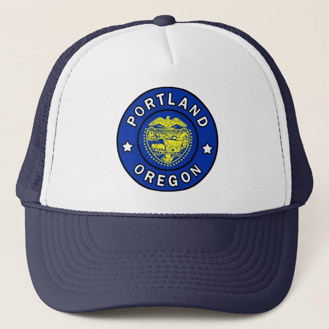 Portland Oregon Trucker Hat (Front)