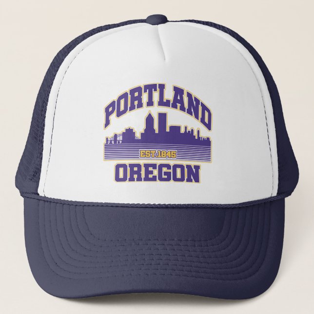 Portland,Oregon Trucker Hat (Front)