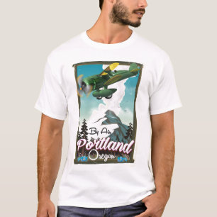 Portland, Oregon vintage travel poster T-Shirt