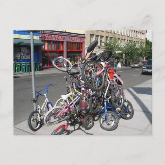 Portland Oregon Zoobomber Bikes June 2003 Postcard