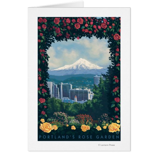 Portland, OregonRose Garden Scene (Front)