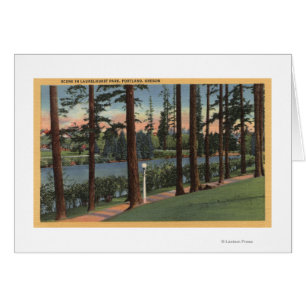 Portland, ORScene in Laurelhurst Park Cards