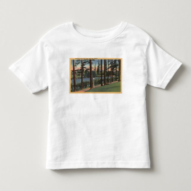 Portland, ORScene in Laurelhurst Park Toddler T-shirt (Front)