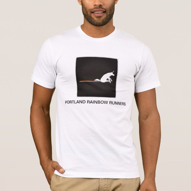 Portland Rainbow Runners T-Shirt (Front)