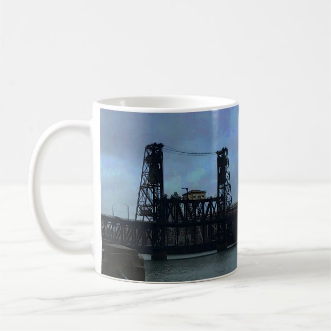 Portland Steel Bridge #1 Mug (Left)