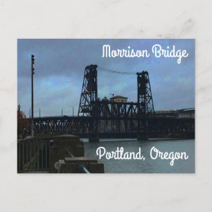 Portland Steel Bridge #1 Postcard