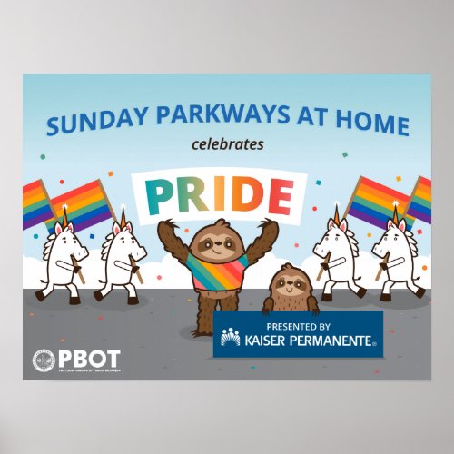 Portland Sunday Parkways poster